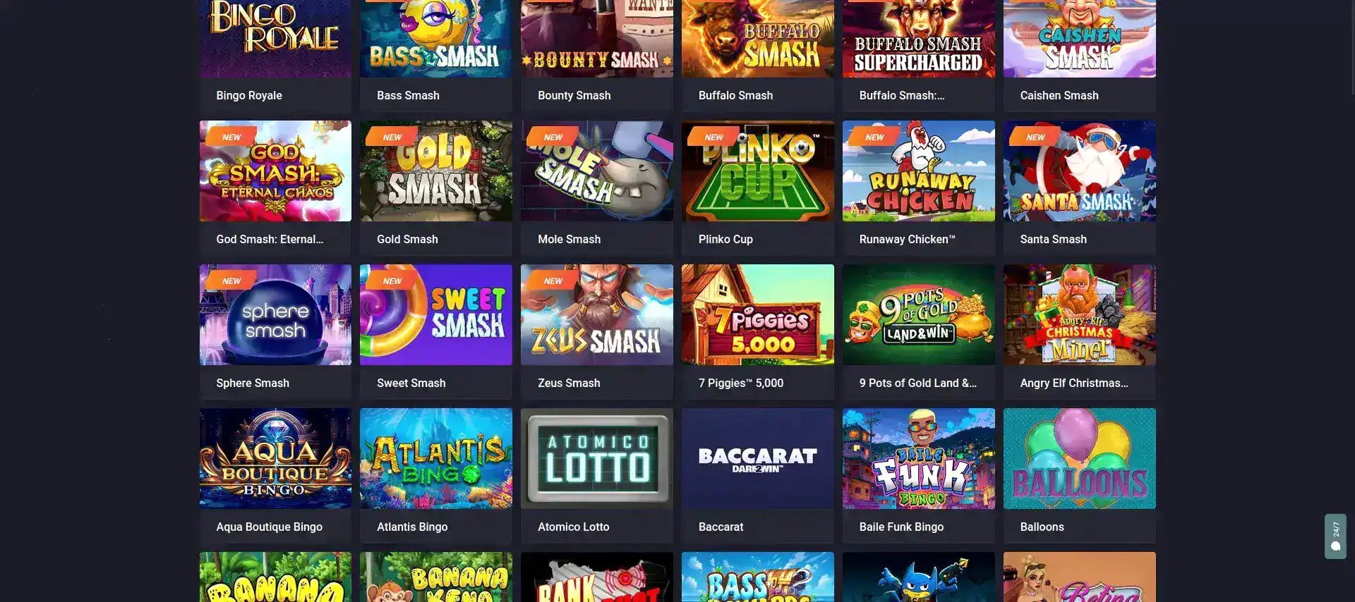 мобильная версия казино Slot78